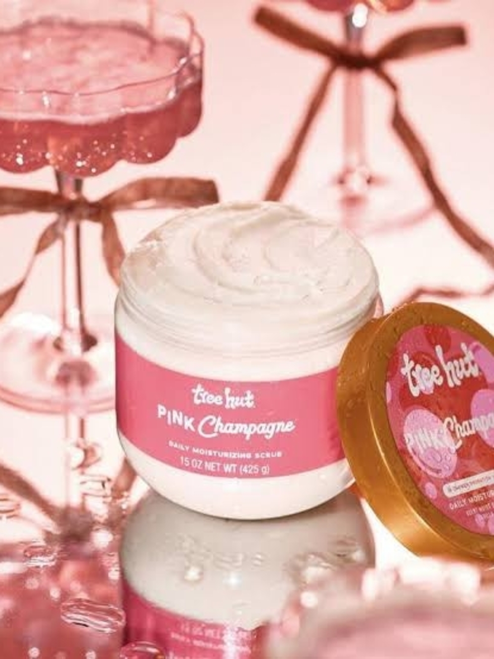 Tree Hut Pink Champagne Moisturizing Body Scrub - Pink